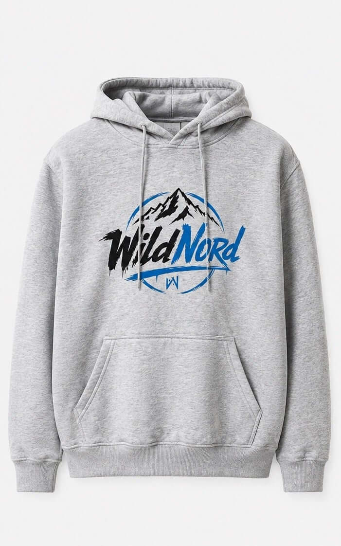 Hoodie Wildnord gris
